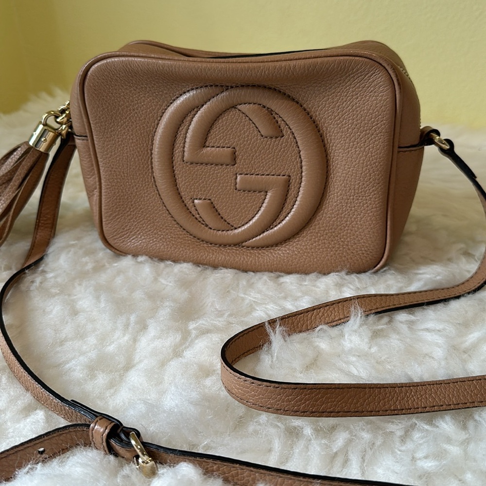 💯 Authentic Gucci Gucci Soho Disco Crossbody Bag🍀 - Picture 7 of 17